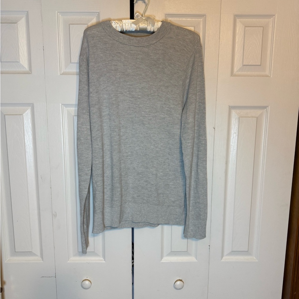 Goodfellow Men’s Gray Long‎ Sleeve Sweater in Medium new